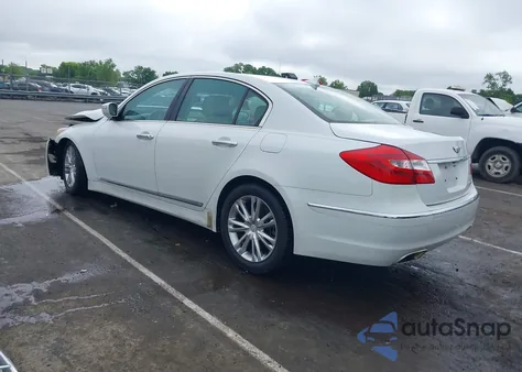 2012 Hyundai Genesis 4.6 из США, поврежденный, VIN KMHGC4DF7CU171834
